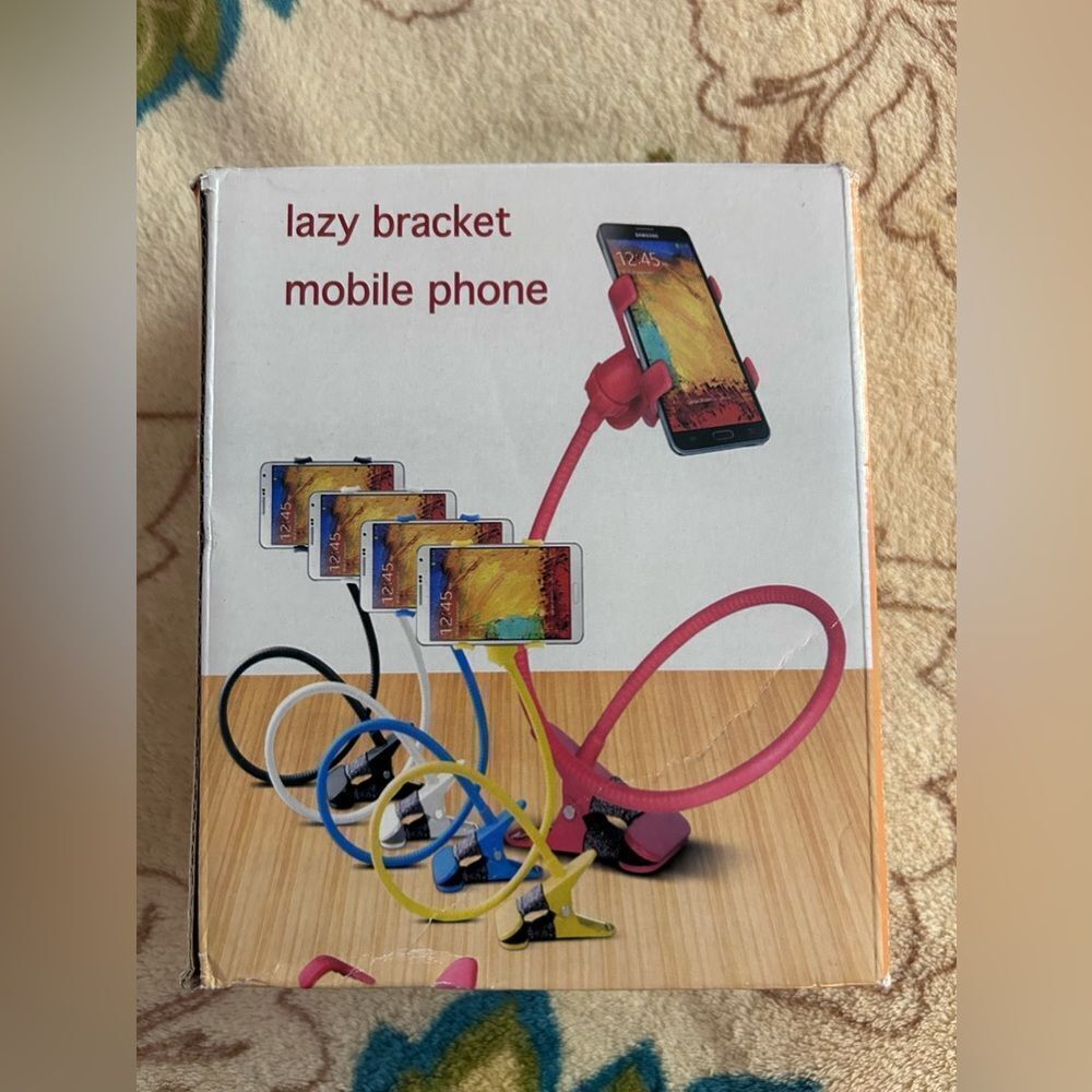 Brand New Universal Cell Phone Holder Flexible Long Arm Lazy Phone Holder ...